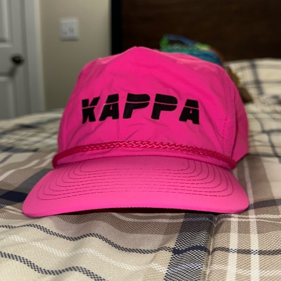 RARE Vintage 1990s KAPPA Pink Trucker Hat